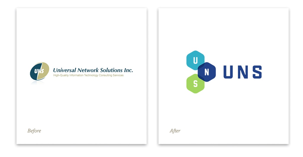 UNS Logo Refresh Example