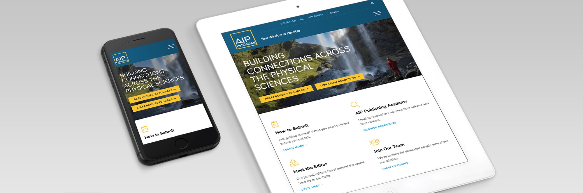 Web Design and Development by Windmill Strategy for AIP Case Study Archive Web