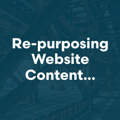 Re-purposing Website Content