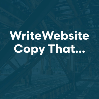 Write Website Copy That