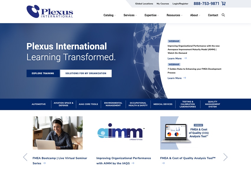 Best b2b Website Examples Plexus