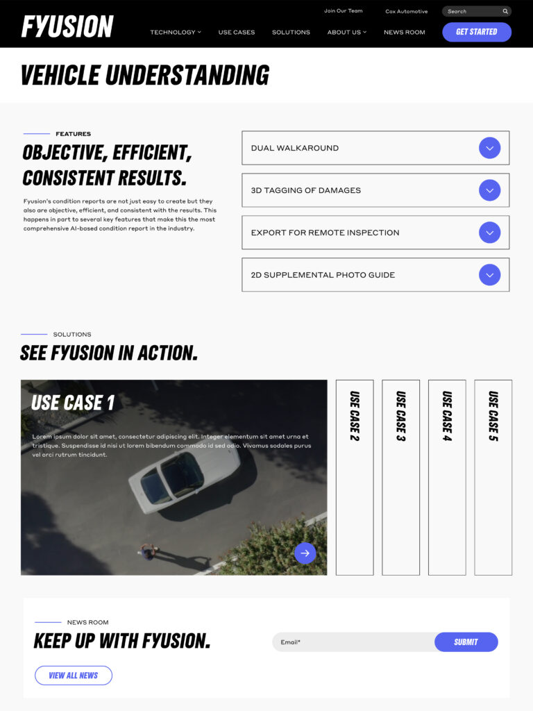 B2B Website Design Fyusion Grid Layouts Scaled