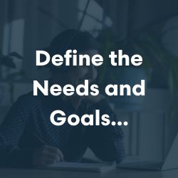 Define the Needs and Goals for Your B2B Website Redesign