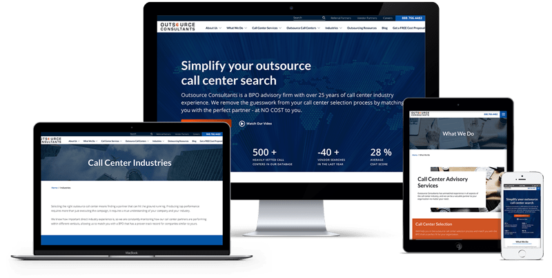 Technical Web Design Case Study Outsource Consultants Featured