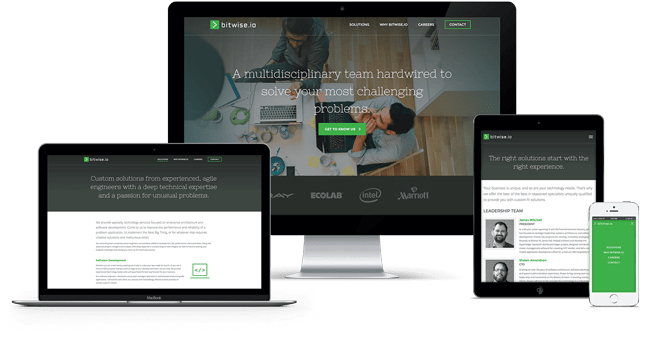 B2B Technology Consulting Web Design Case Bitwise Featured