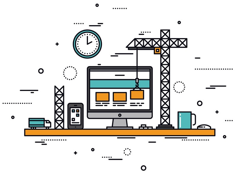 Website under construction: Defining the need for and goals of an industrial website design