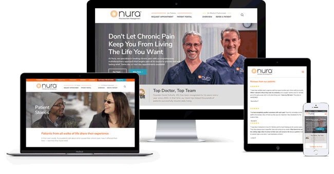 Medical Website Design Case Study Nura Clinics Featured Image